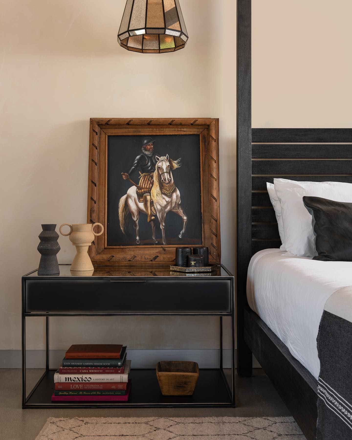 The Perfect Blend: Exploring Colorful Sophistication When A Modern Farmhouse and Mexican Hacienda Become a Stunning Southern California Home Decor Feat - HUNTEDFOX