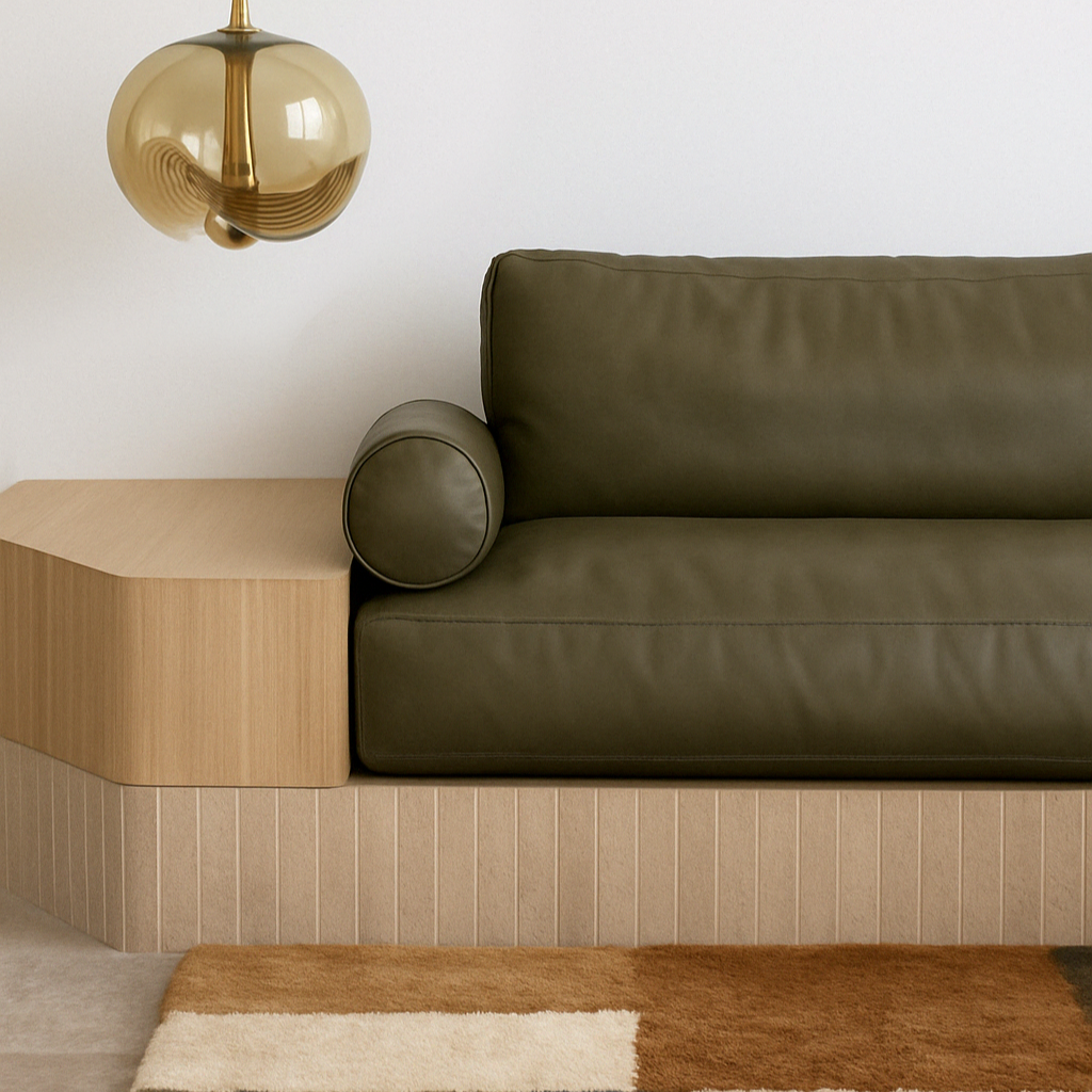 custom leather seating for hotels and restaurants-HUNTEDFOX