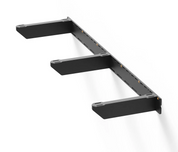 JW | Custom Floating Leather Bench for Game Room