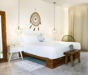 Large Black Boho Dreamcatcher Wall Art - Mystical Home Decor Accent