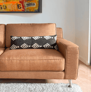 Black & White long Chair Pillows - BlackBlack & WhiteboldHUNTEDFOX - Black & White long Chair Pillows