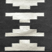 Black & White Modern Geometric Throw Pillow - Black & Whitemodernneed verificationHUNTEDFOX - Black & White Modern Geometric Throw Pillow - HUNTEDFOX