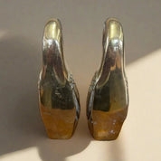 Brass Swan Bookends - Elegant Home Decor Accent - ACCENTbrassDECORHUNTEDFOX - Brass Swan Bookends - Elegant Home Decor Accent