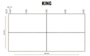 Classic Light Brown Tan Leather Headboard King & Cal King - BrownclassicfurnitureHUNTEDFOX - H|F Signature Classic Light Brown Tan Leather Headboard King & Cal King - BrownclassicfurnitureHUNTEDFOX - Light Brown Leather Headboard - H U N T E D F O X