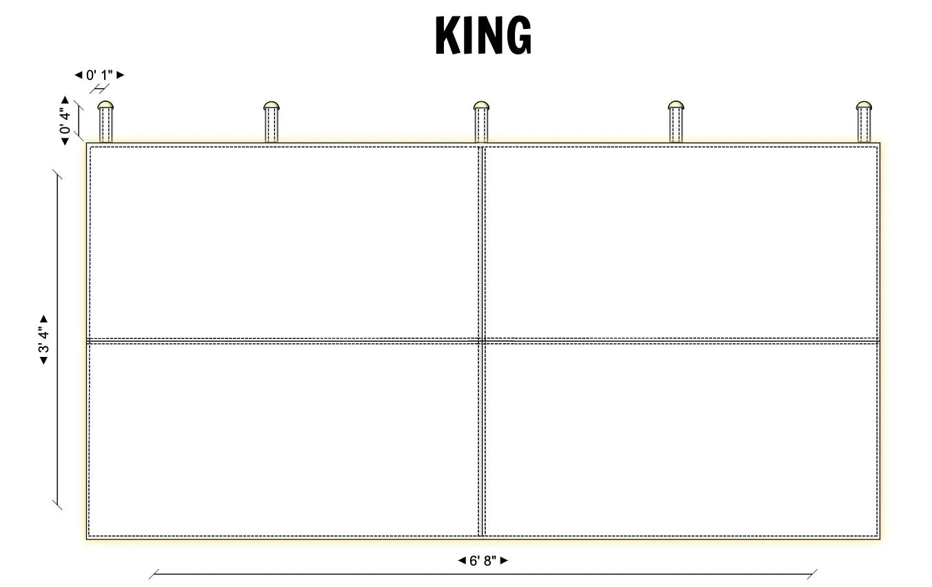 Classic Light Brown Tan Leather Headboard King & Cal King - BrownclassicfurnitureHUNTEDFOX - H|F Signature Classic Light Brown Tan Leather Headboard King & Cal King - BrownclassicfurnitureHUNTEDFOX - Light Brown Leather Headboard - H U N T E D F O X