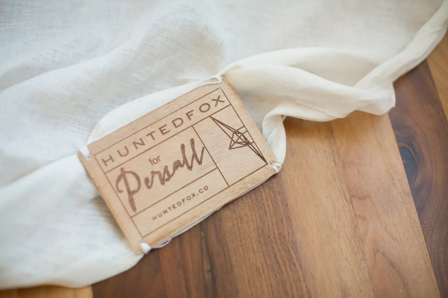 Custom 12' White Linen TeePee