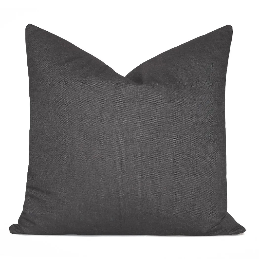 Premium Solid-Colored Accent Pillows - Neutral Tones