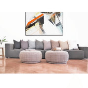 Premium Solid-Colored Accent Pillows - Neutral Tones