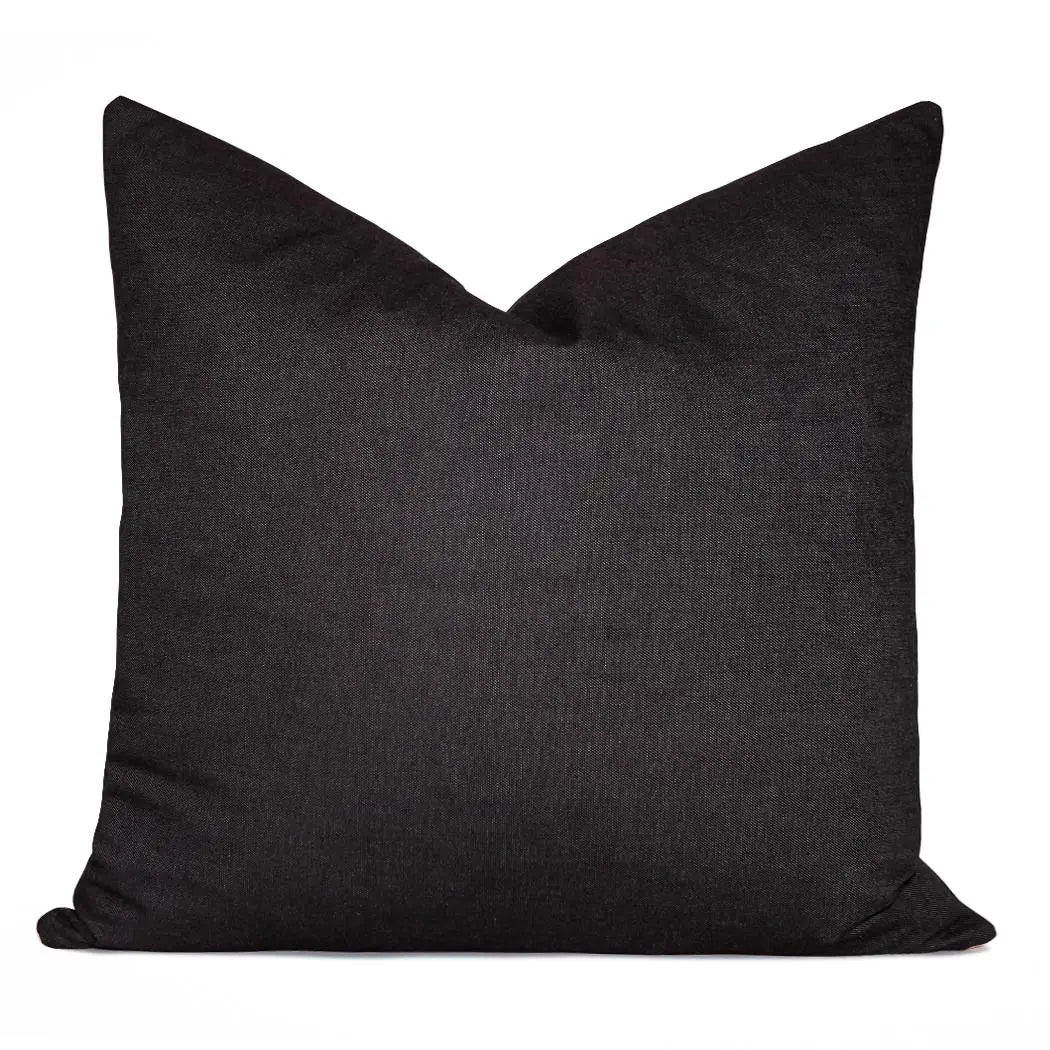 Premium Solid-Colored Accent Pillows - Neutral Tones