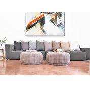 Premium Solid-Colored Accent Pillows - Neutral Tones