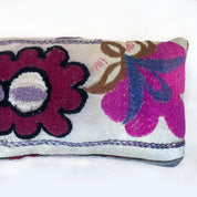 Floral Silk Lumbar Throw Pillow – Unique Bohemian Decor for Chair or Sofa - floralLumbar Pillowsneed verificationHUNTEDFOX - Floral Silk Lumbar Throw Pillow – Unique Bohemian Decor for Chair or Sofa - floralLumbar PillowsPinkHUNTEDFOX - Floral Silk Lumbar Throw Pillow – Unique Bohemian Decor for Chair or Sofa