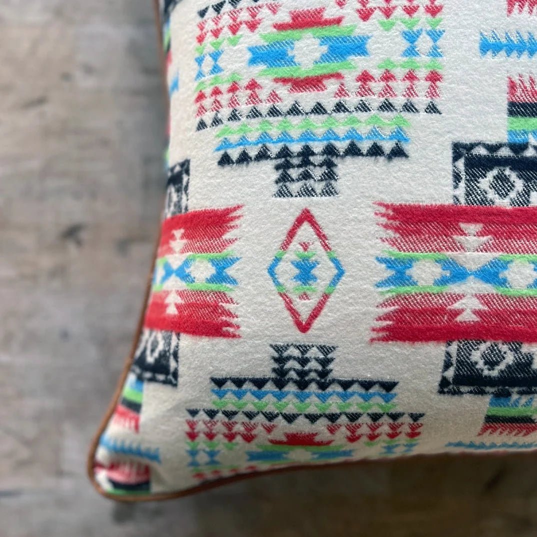 Handcrafted Wool Tribal Throw Pillow – Boho Accent for Living Room - BlueGreenNATIVEHUNTEDFOX - Handcrafted Wool Tribal Throw Pillow – Boho Accent for Living Room - BlueGreenNATIVEHUNTEDFOX - Handcrafted Wool Tribal Throw Pillow – Boho Accent for Living Room