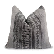 Handwoven Textured Geometric Pillow from Oaxaca