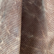 LIMITED EDITION Diamond "Snakeskin" Brown Leather Headboard - BrownheadboardLEATHERHUNTEDFOX - LIMITED EDITION Diamond "Snakeskin" Brown Leather Headboard - HUNTEDFOX