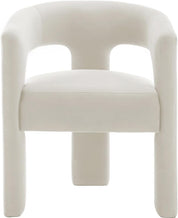 Modern Swivel "Graffiti" Accent Chair – Cutout Back + Sculpted Arms - Black & WhitefurnitureH|F AtelierHUNTEDFOX - Modern Swivel "Graffiti" Accent Chair – Cutout Back + Sculpted Arms