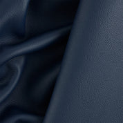 Ottoman | Signature Genuine Leather Round Foot Stool or Pouf With Handle