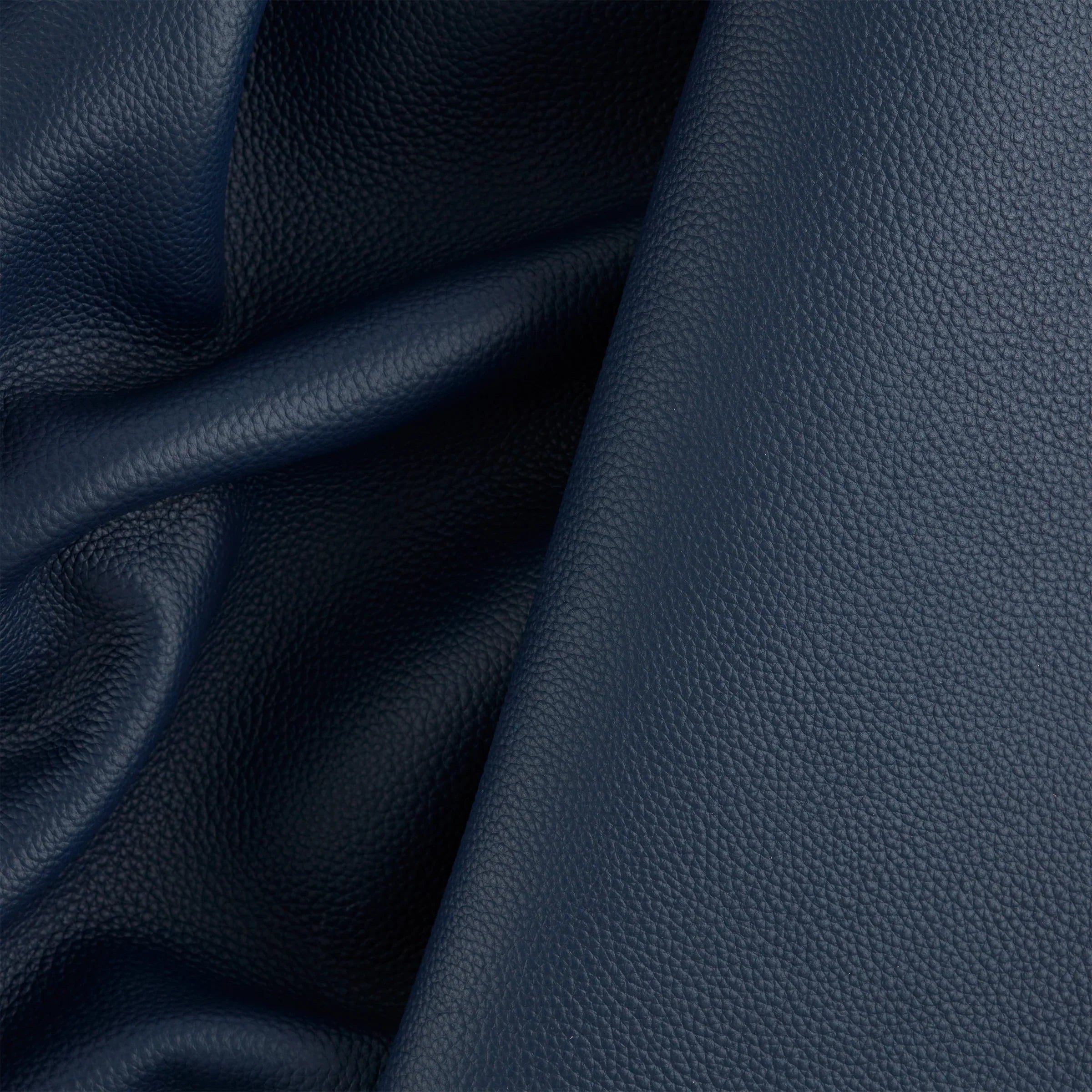 Ottoman | Signature Genuine Leather Round Foot Stool or Pouf With Handle