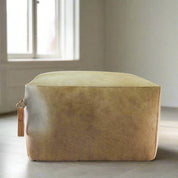Ottoman | Square Custom Suede Foot Stools or Pouf w/ Handle - H|F AtelierseatingShopify CollectiveHUNTEDFOX - Ottoman | Square Custom Suede Foot Stools or Pouf w/ Handle - H|F AtelierseatingShopify CollectiveHUNTEDFOX - Ottoman | Square Custom Suede Foot Stools or Pouf w/ Handle