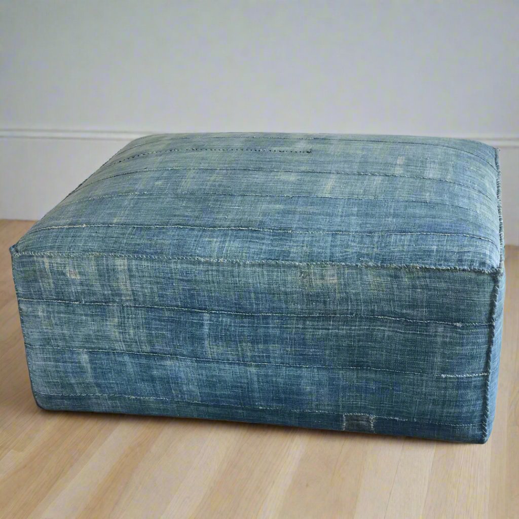 Ottoman | Square Custom Suede Foot Stools or Pouf w/ Handle - H|F AtelierseatingShopify CollectiveHUNTEDFOX - Ottoman | Square Custom Suede Foot Stools or Pouf w/ Handle - H|F AtelierseatingShopify CollectiveHUNTEDFOX - Ottoman | Square Custom Suede Foot Stools or Pouf w/ Handle