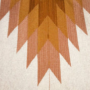 Pink & Nude Handwoven Wool Throw Pillows - BlueNEWOaxaca Wool SouthwesternHUNTEDFOX - Colorful Artisinal Wool Throw Pillow - HUNTEDFOX