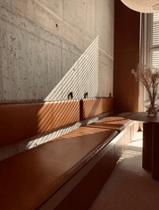 Seating | Custom Leather Kitchen & Dining Bench Seats - furnitureH|F AtelierSEATINGHUNTEDFOX - Seating | Custom Leather Kitchen & Dining Bench Seats