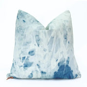 Shibori Denim Throw Pillows