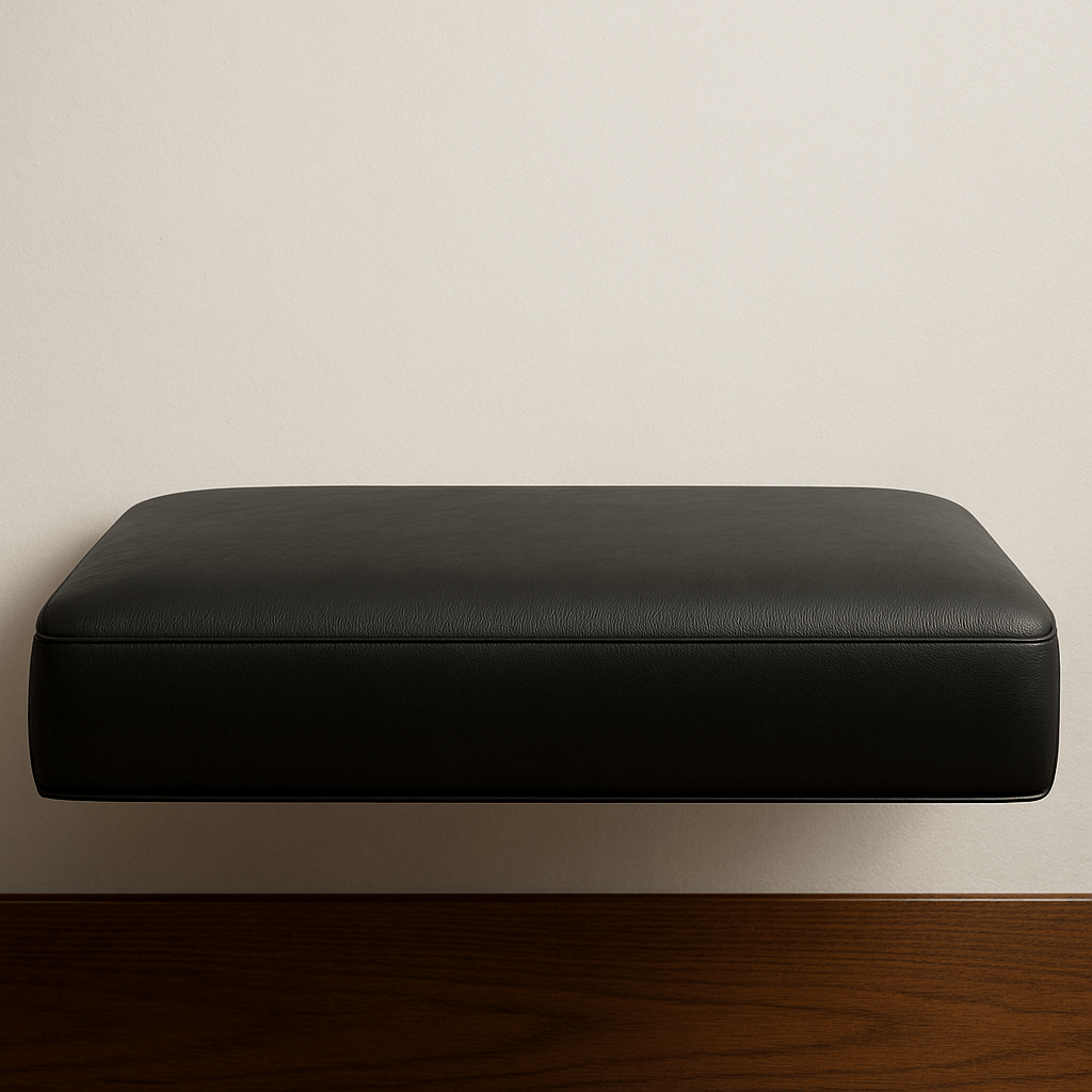 SK | CUSTOM Banquette Seating With Velvet Fluted Backrest - HUNTEDFOX - SK | CUSTOM Banquette Seating With Velvet Fluted Backrest