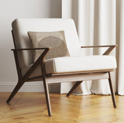 Tan Modern Neutral Circled Color Block Cushion - HUNTEDFOX