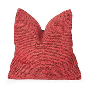 Vintage Red Woven Accent Pillow - accent pillowneed verificationPillowsHUNTEDFOX - Vintage Red Woven Accent Pillow - accent pillowPillowsredHUNTEDFOX - red vintage decorative accent pillow with black and white speckle - boho kilim pillow