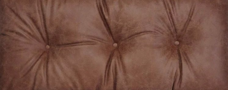 Whiskey Leather Corner Bench with Walnut Legs – Modern Dining - HUNTEDFOX - Whiskey Leather Corner Bench with Walnut Legs – Modern Dining