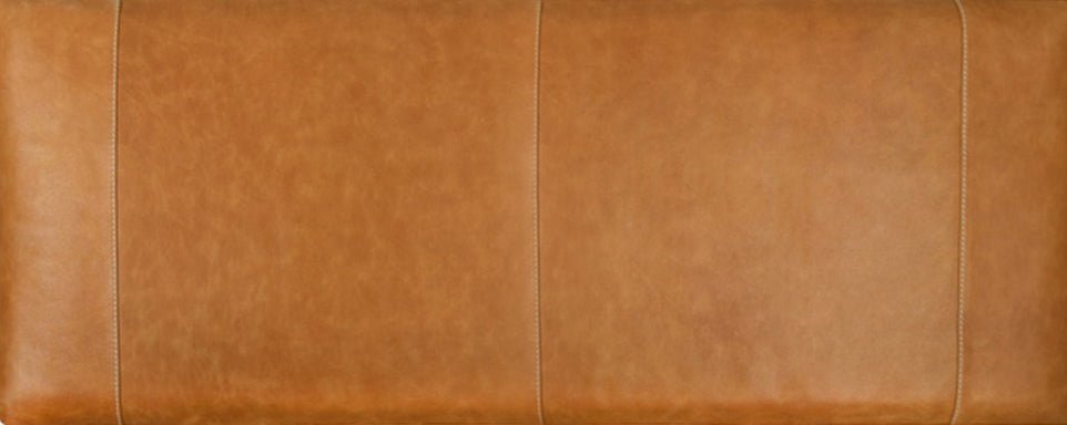 Whiskey Leather Corner Bench with Walnut Legs – Modern Dining - HUNTEDFOX - Whiskey Leather Corner Bench with Walnut Legs – Modern Dining