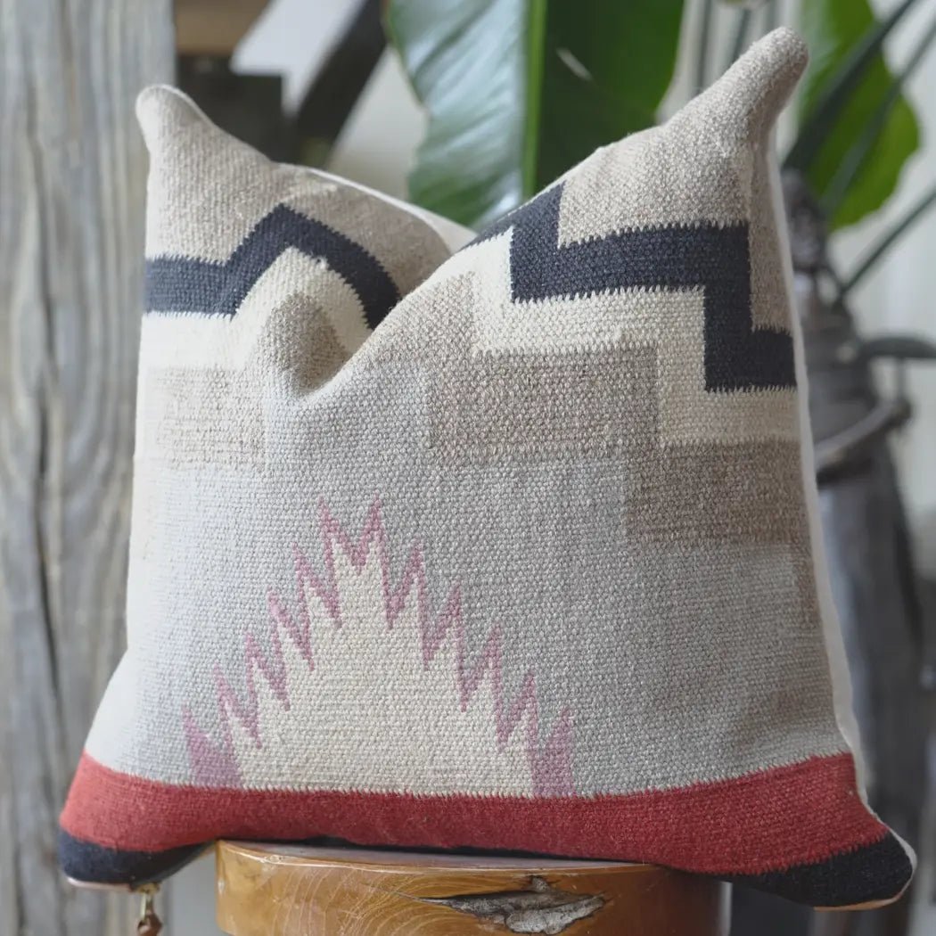 Navajo sales wool pillows