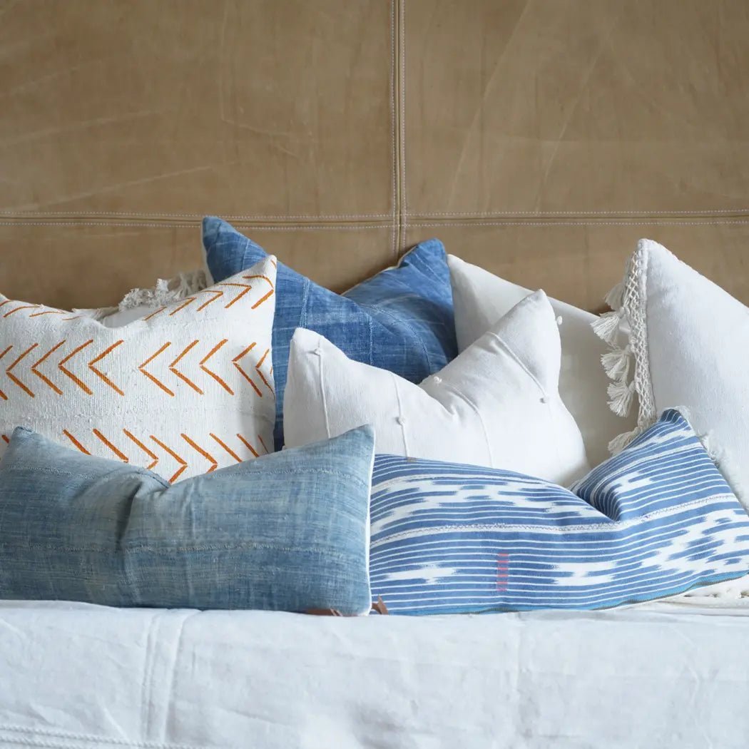 Striped Boho Throw Pillows - HUNTEDFOX