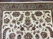 Floral Oriental Rug 5x7, Turkish Power Loomed Carpet, Traditional Design