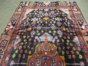 4' X 10' Antique Handmade Tribal Turkish Oriental Floral Wool Rug Organic Nice