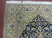 4' X 6' Handmade Ultra Fine India Floral Oriental Wool Silk Rug Hand Knotted