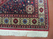 Persian Tribal Rug 7x10, Shiraz Carpet, Abadeh Rug