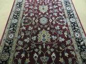 4' X 6' Handmade Finely Knotted Indian Agra Pattern Wool Rug Nice