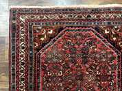 Antique Persian Tribal Rug 3.6 x 5, Hamadan Angelas Rug