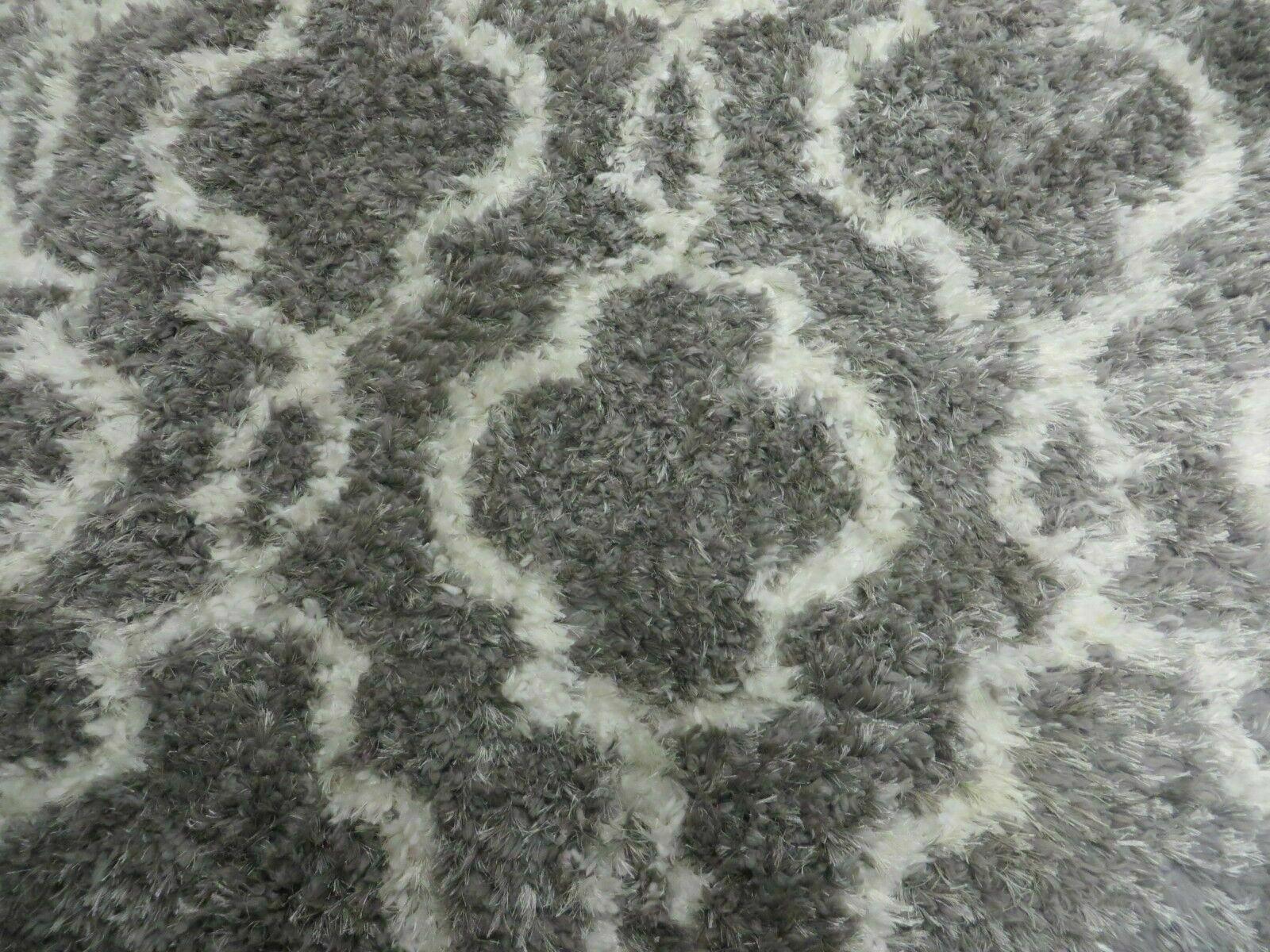 5' X 7' Modern Contemporary Israel Made Glimmer 205-45 Shag Rug Acrylic Bohemian Boho Home Décor