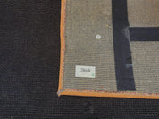 Palace Sized Stark Area Rug 12x19, Black Carpet