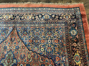 Antique Persian Bijar Rug 7x15