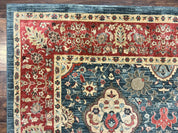 Safavieh Rug 8x11, Mahal Persian Carpet, Navy Red