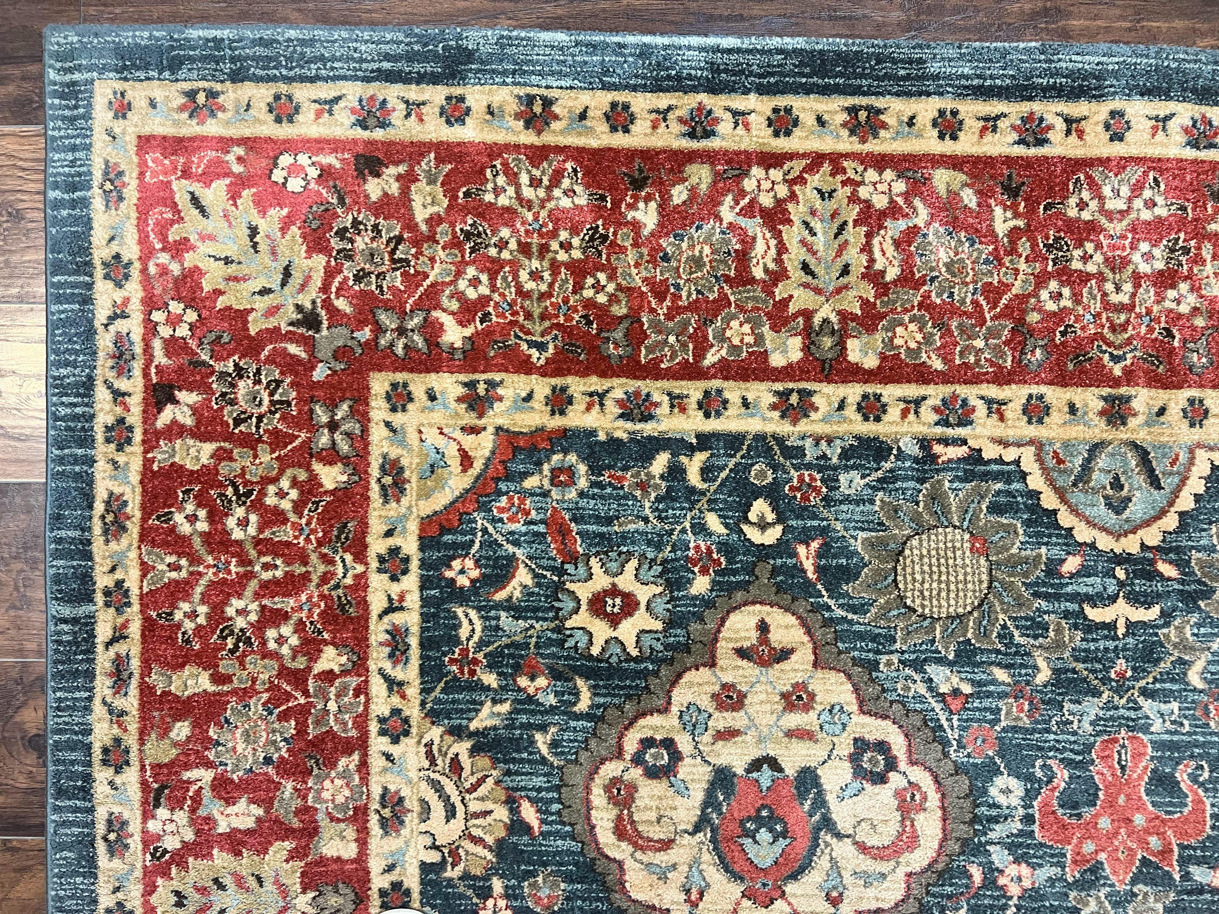 Safavieh Rug 8x11, Mahal Persian Carpet, Navy Red
