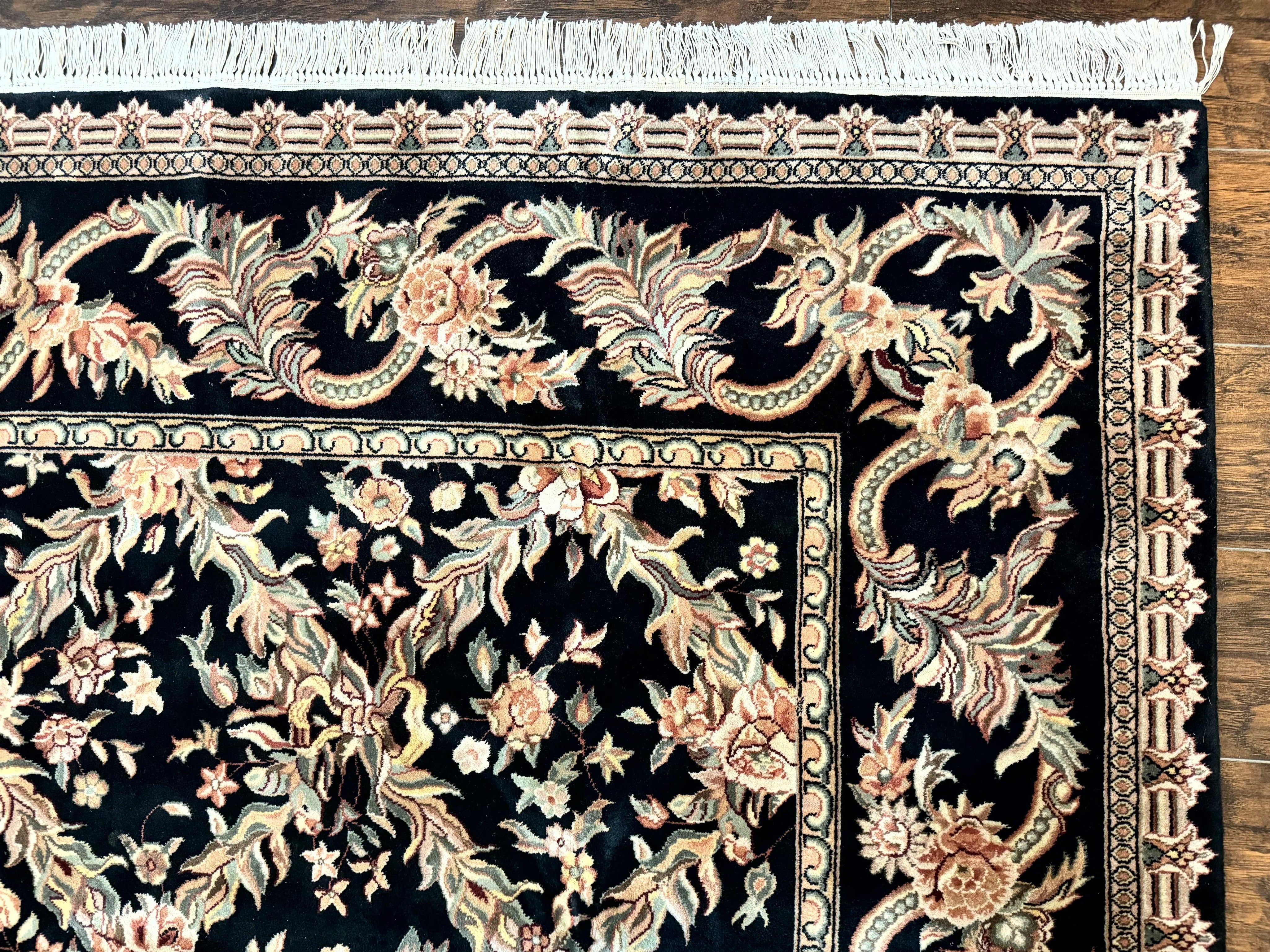 Pak Persian Rug 8x10, Black, Handmade