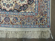 4' X 6' Very Fine Handmade Oriental Wool Silk Accent Rug Hand Knotted Beauty