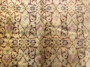 Pak Persian Rug 8x10, Allover Pattern, Gold-Tan, Fine 200 KPSI