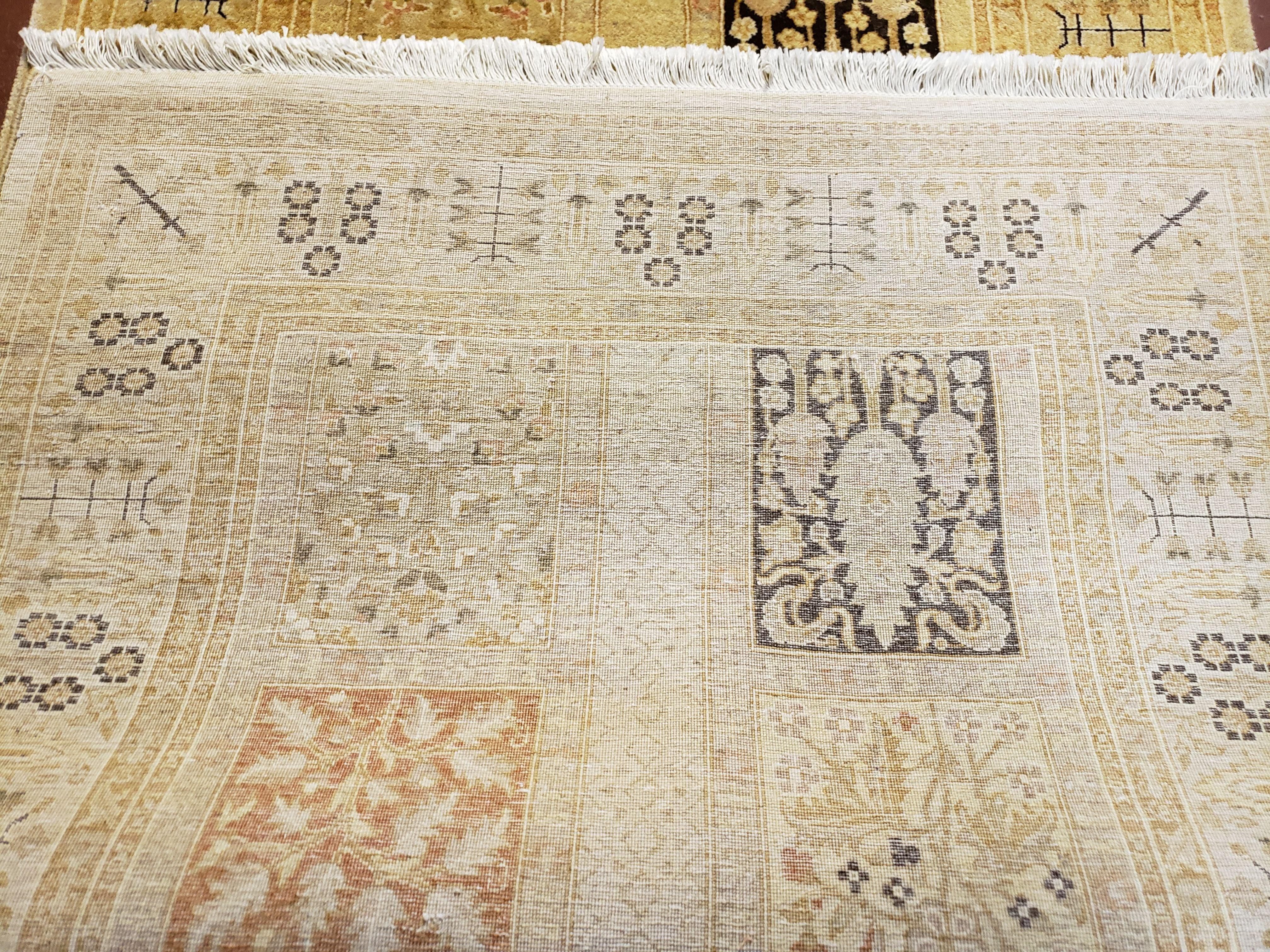 3' 2" x 12 ' 6" Pak Persian Safavieh Runner Haji Jalil Fine Runner Rug 3ft Runner 12ft Runner 13ft Runner Panel Design Runner Hand-Knotted