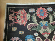 4' 5" X 16' 1" Antique Karabagh Caucasian Rug Handmade Wool Carpet Organic Dye