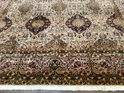 Indian Agra Rug 9x12, Fine Oriental Carpet
